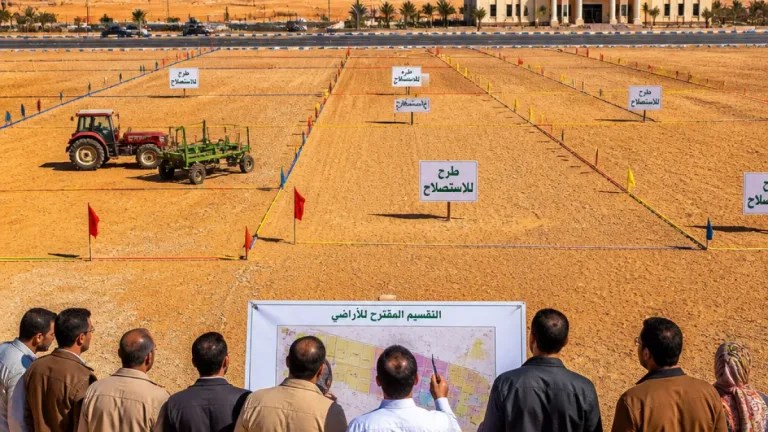 محافظة الوادي الجديد تطرح 5 آلاف فدان للاستصلاح الزراعي لدعم شباب الريف