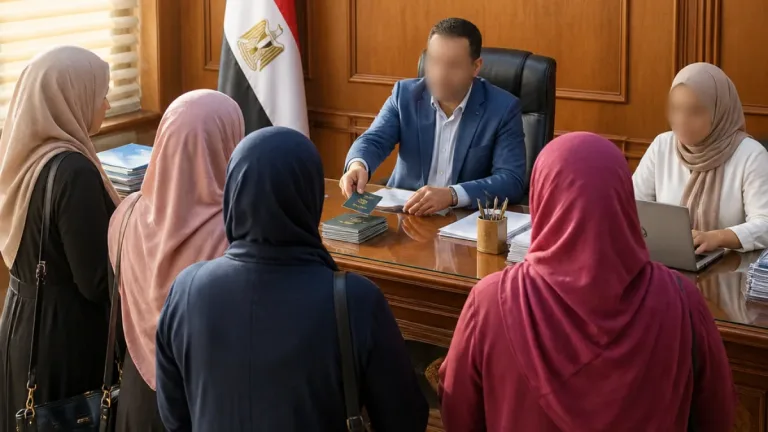 محافظ القليوبية يسلم جوازات سفر لـ5 سيدات مستفيدات من «تكافل وكرامة» استعدادًا لرحلة عمرة