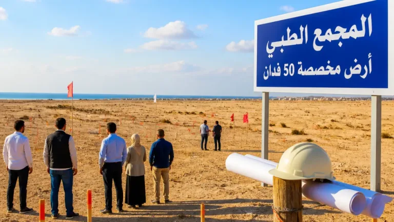 اللواء خالد مجاور يخصص 50 فدانًا لإنشاء «المجمع الطبي» بجامعة العريش