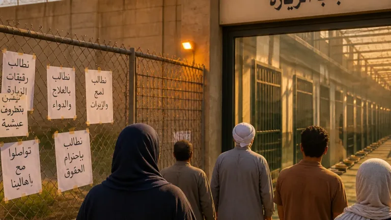 إضراب داخل سجن المنيا لليوم السادس احتجاجاً على «تفتيش مهين» وظروف احتجاز سيئة