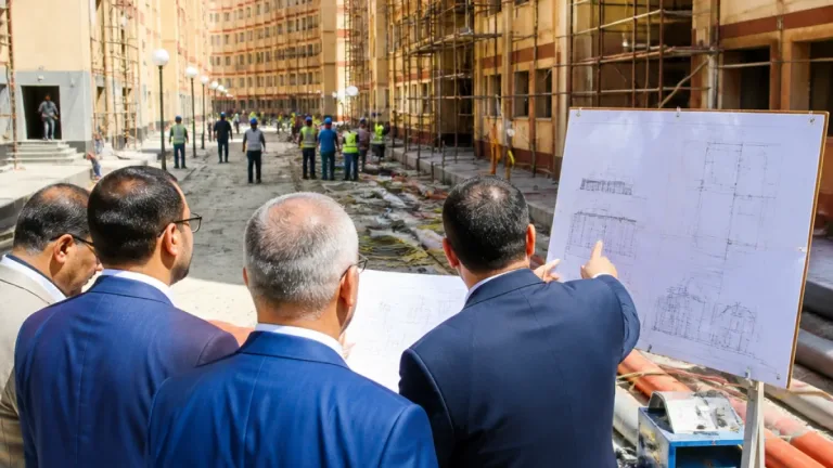 رئيس جامعة بنها يتفقد مدنًا جامعية بمشتهر وكفر سعد استعدادًا للعام الدراسي