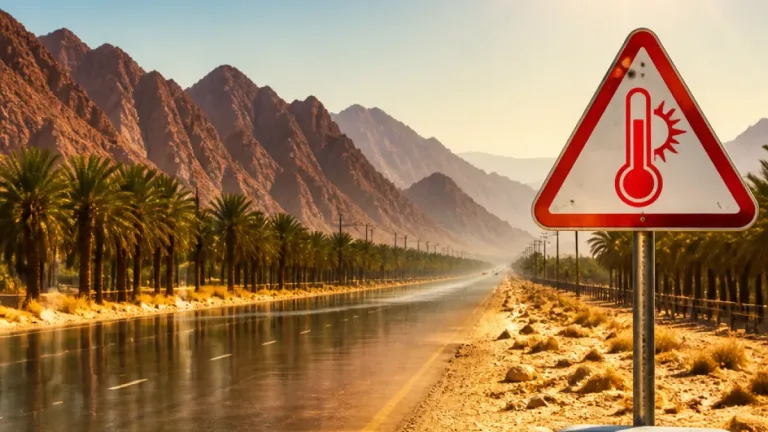 هيئة الأرصاد تحذر: موجة حر شديدة تؤثر على جنوب سيناء وارتفاع محسوس في درجات الحرارة