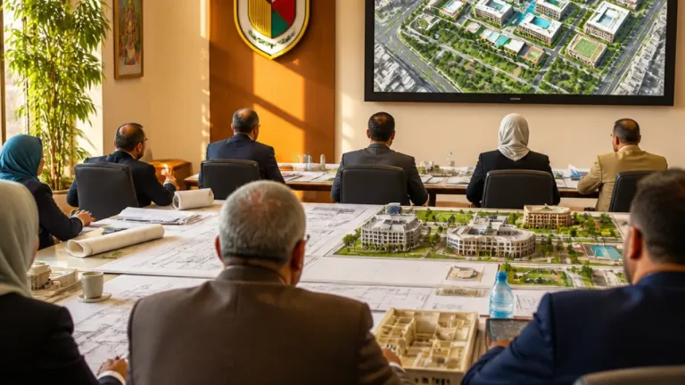 اجتماع لجنة المنشآت بجامعة سوهاج يحدد أولويات إنجاز مشروعات الحرم والمستشفيات