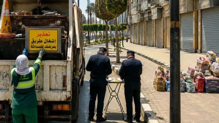 نجع حمادي تكثف حملات رفع الإشغالات وتحرر 540 محضرًا خلال حملة واحدة