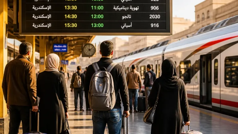 الهيئة تنشر جداول تشغيل قطارات القاهرة–الإسكندرية اليوم وتقدم خيارات سفر متعددة