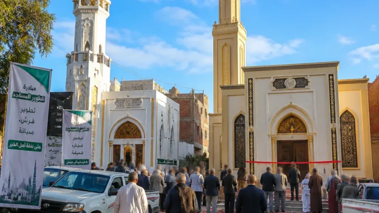 افتتاح مسجدين في ببا والفشن بتكلفة 5.7 مليون جنيه ضمن خطة تطوير المساجد