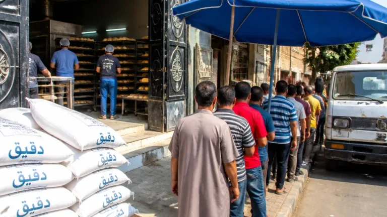 مرزوق يتفقد مخبز دكرنس المدعم ويأمر بزيادة الإنتاج وتنظيم صرف الخبز