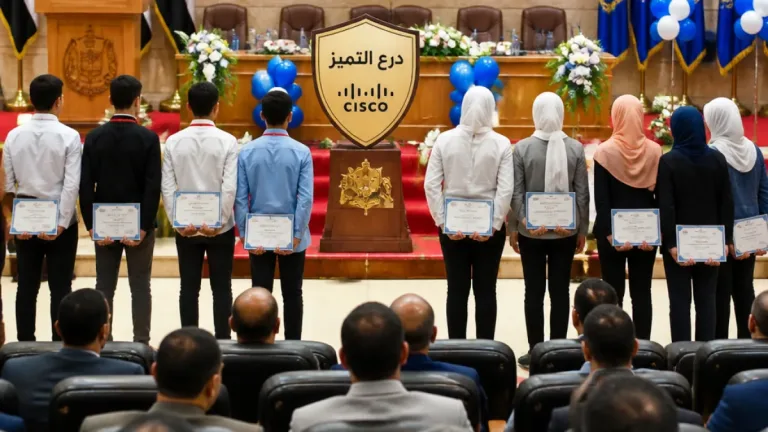 محافظ أسوان يكرم 58 طالبًا لحصولهم على الشهادة الدولية لـ Cisco ويؤكد دعم الاستثمار في المواهب