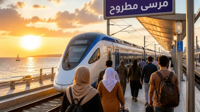 وزارة النقل تُعلن بدء التشغيل التجريبي لقطاع «السخنة–العلمين–مطروح» الشهر المقبل