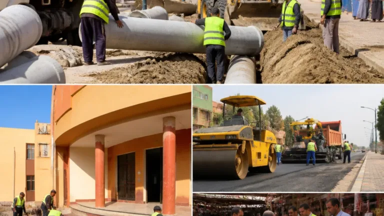 جهود مكثفة في دراو بأسوان لتنفيذ مشروعات الخطة الاستثمارية ومتابعة مطالب المواطنين