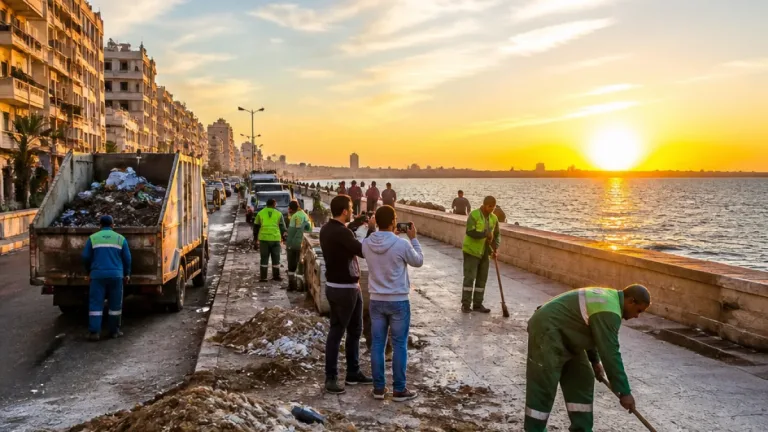 دعوات لتسريع تحركات تطوير كورنيش الإسكندرية والنهوض بالنظافة والطرق