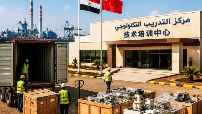 جامعة قناة السويس تشارك في إنشاء مركز تدريب تكنولوجي بالصينـيـة «تيدا» بالعين السخنة