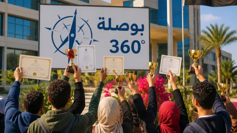 طلاب جامعة كفر الشيخ يحققون نتائج متميزة ويحرزون 6 مراكز في معسكر «بوصلة 360°» بجامعة الزقازيق