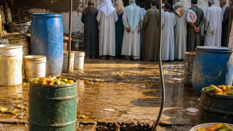 مصرع 6 من أسرة واحدة بصعق كهربائي داخل معمل مخللات في قرية المريس بأرمنت