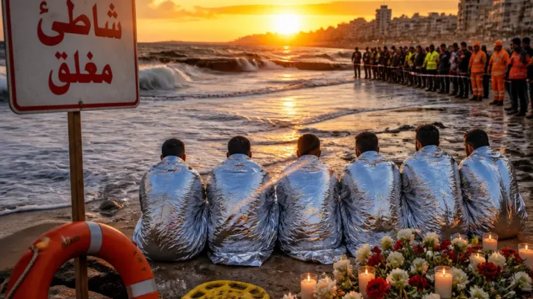 مأساة البطل زياد في شاطئ البيطاش: أنقذ 6 أشخاص ثم فقد حياته