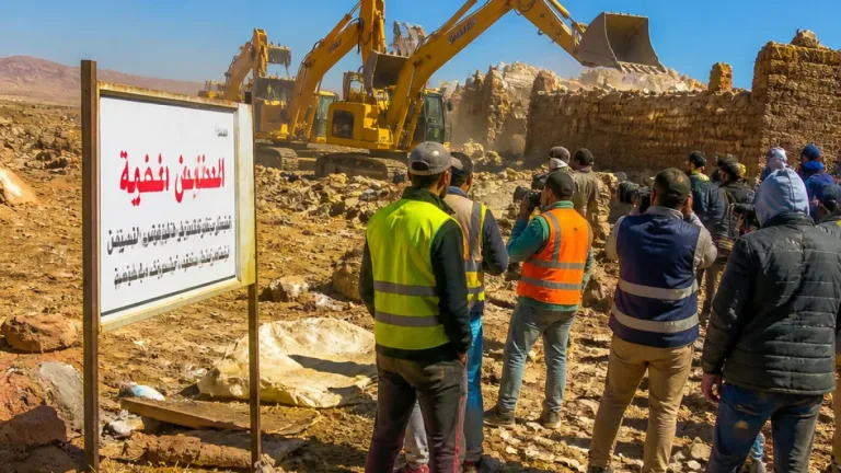 أسوان تنفذ موجة إزالة جديدة وتزيل 611 حالة تعد على أملاك الدولة والأراضى الزراعية