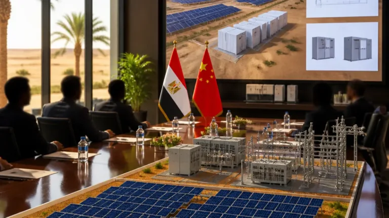 محافظة الوادي الجديد تفتح باب الشراكة مع شركة صينية لتوسيع مشروعات الطاقة النظيفة