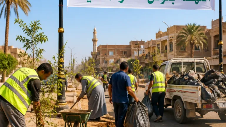 انطلاق مبادرة «النهضة بقوص خضراء نظيفة» في قنا لتعزيز الوعي وتحسين المظهر الحضاري
