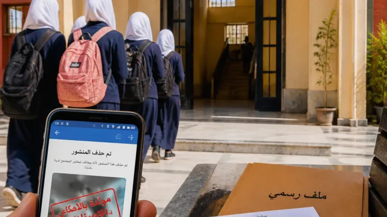 التعليم تحقق بحذف منشور يطالب «بالالتزام بالنقاب» في مدرسة بدشنا وتؤكد كونه خطأ وصورة مولّدة بالذكاء الاصطناعي