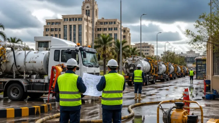 القليوبية ترفع حالة الطوارئ بمياه الشرب وتتمركز معدات شفط المياه استعدادًا للأمطار