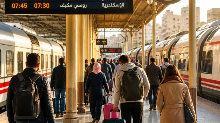 مواعيد قطارات القاهرة - الإسكندرية اليوم وأبرز الخيارات للمسافرين