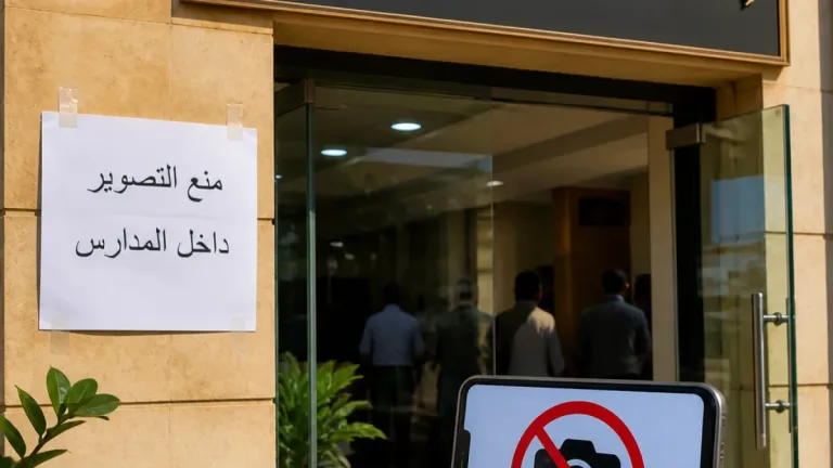 إدارة تعليم المنيا تمنع التصوير داخل المدارس وتفرض ضوابط مشددة على النشر الإعلامي