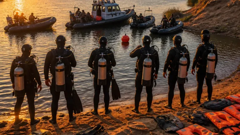جهود إنقاذ مكثفة في أسوان للعثور على جثمان طفل بعد غرق أسرة في نيل إدفو