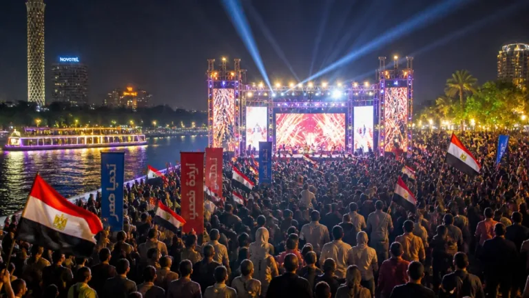 راغب علامة يشعل القاهرة بحفل كامل العدد على ضفاف النيل ويعيد أغانيه الكلاسيكية