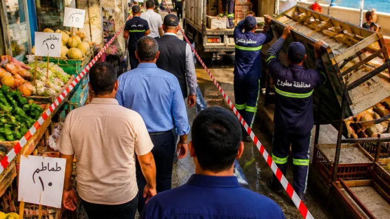 نائب محافظ مرسى مطروح يجري جولة تفتيشية بسوق مرسى مطروح لتأكيد الالتزام بالأسعار ومنع الإشغالات