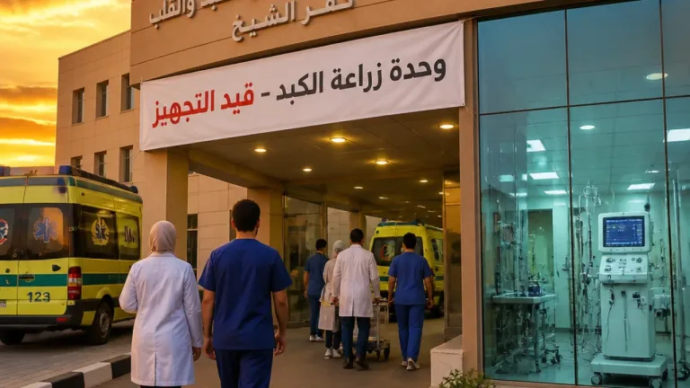 مركز أبحاث كفر الشيخ ينجح في تقنية فصل البلازما ويُجهّز وحدة لزراعة الكبد
