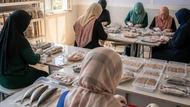 ورشة تمكينية في كفر الشيخ للصيادات لتصنيع وتسويق المنتجات السمكية وتعزيز الدخل