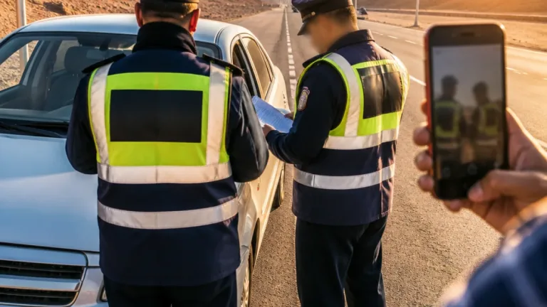 القبض على سائق بجنوب سيناء بعد اتهامه كذبيًا ضباط مرور وسحب تراخيصه