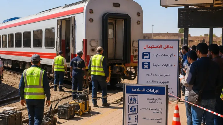 السكة الحديد توضح استبدال عربة بقطار «أسوان–القاهرة» وتؤكد إجراءات رد حقوق الركاب
