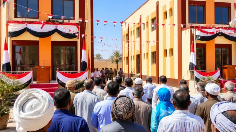 محافظ أسوان يفتتح مدرستين بكوبانية لتعزيز التعليم الفني والأهلي في المحافظة