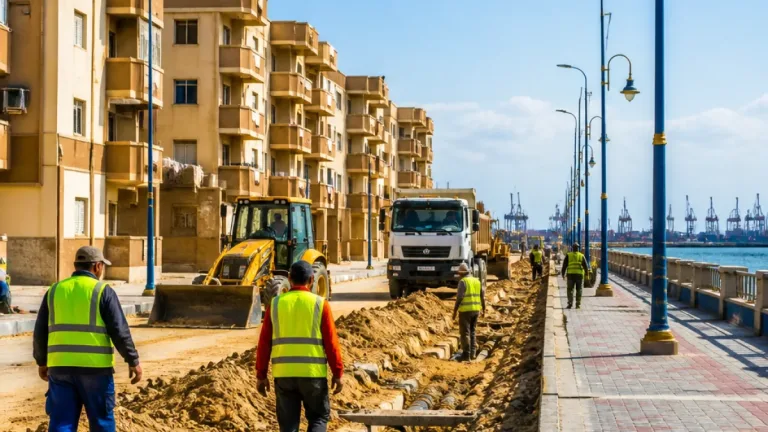 بدء تطوير 7 عمارات بالسلاطية في الضواحي ضمن خطة شاملة لرفع كفاءة البنية التحتية
