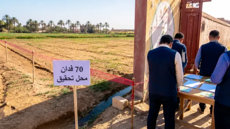 إحالة تخصيص 70 فدانًا بالمنيرة للنيابة وتفتيش مفاجئ لمدارس الخارجة قبل العام الدراسي
