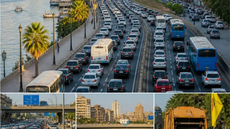 بدء العام الدراسي يسبب كثافات مرورية متحركة في محاور عدة بالقاهرة والجيزة