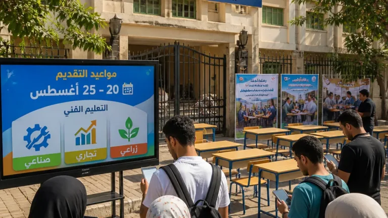 انطلاق المرحلة الثانية لتنسيق القبول بالتعليم الفني بالبحيرة اليوم واستمرار التقديم حتى 25 أغسطس