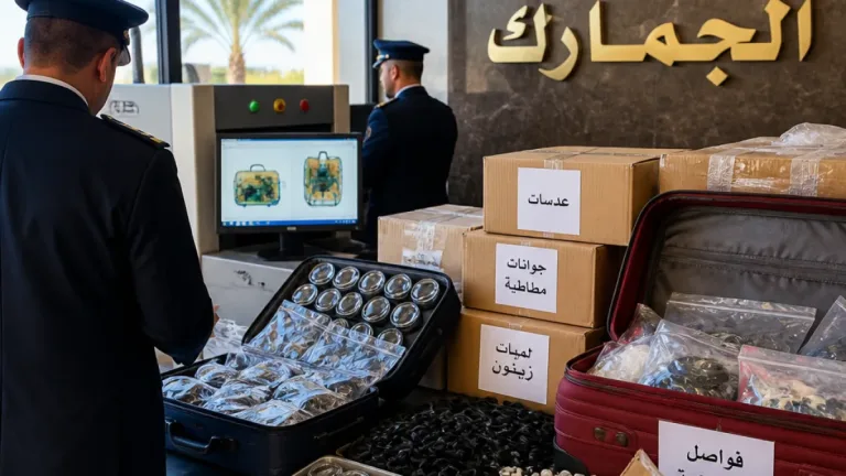 جمارك مطار سوهاج تضبط شحنة أجزاء أجهزة ليزر بقيمة 720 ألف جنيه