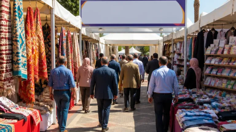 محافظ كفر الشيخ يفتتح معرضًا لبيع المنتجات اليدوية ومستلزمات المدارس في حديقة الخالدين