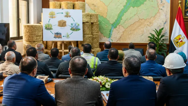 نائب محافظ الدقهلية يوجيه بدعم عاجل لمقاومة حرق قش الأرز وضمان استمرار مشروع التدوير