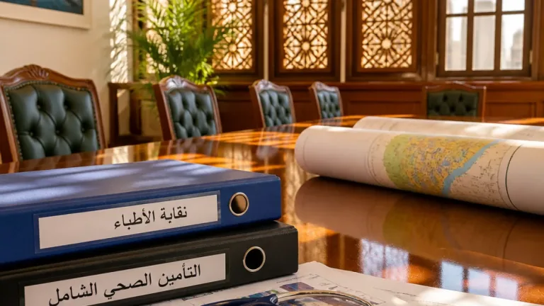 أسوان تشدد على شراكة نقابة الأطباء لتحسين بيئة العمل وتطوير الخدمات الصحية