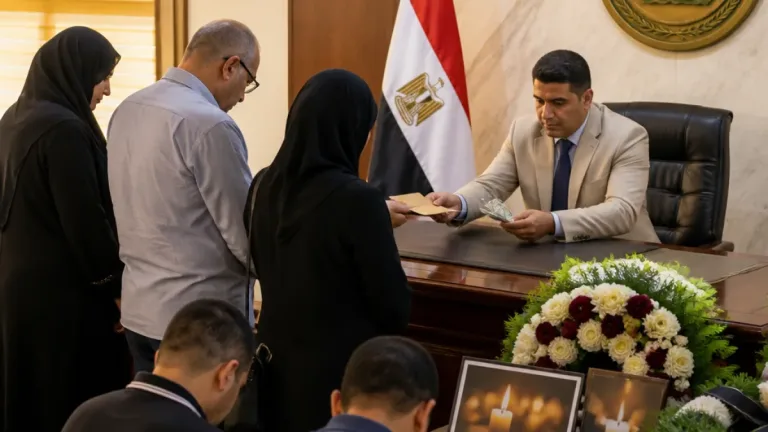 وفد الأمانة العامة لحزب الجبهة الوطنية يزور الشرقية لتقديم واجب العزاء ودعم أسر ضحايا «الدواويس»