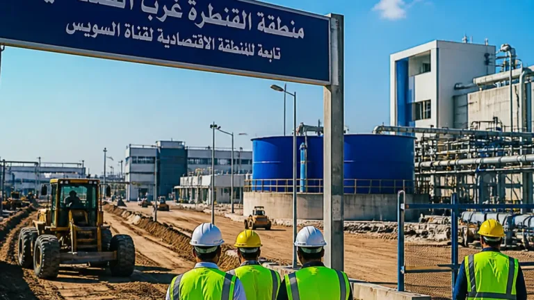 رئيس المنطقة الاقتصادية لقناة السويس يتفقد مشروعات القنطرة غرب الصناعية وانعكاسها على السويس