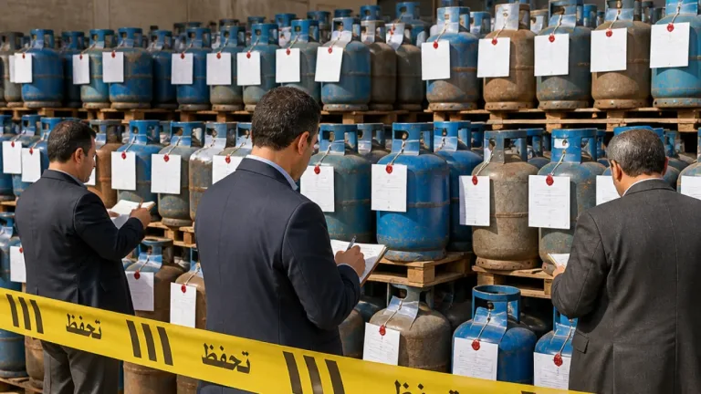 ضبط 790 أسطوانة بوتاجاز مدعمة بقنا قبل بيعها في السوق السوداء وإجراءات قانونية فورية