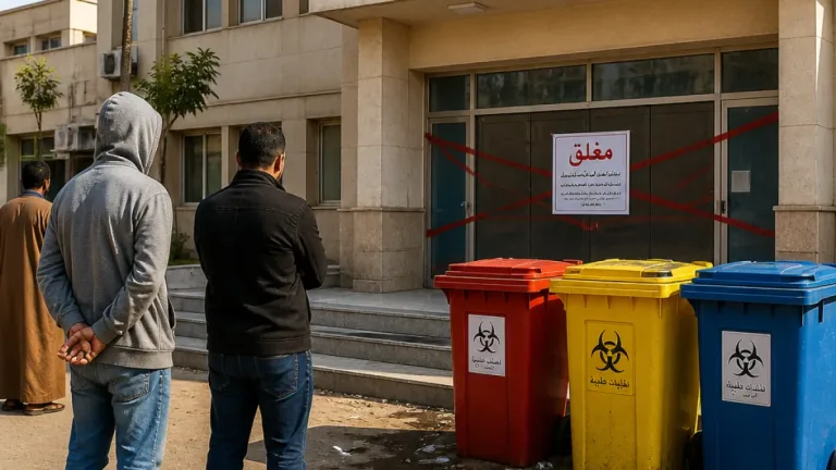 إغلاق وتشميع مستشفى الزهراء الحديث بحي المنتزه في كفر الشيخ لمخالفات التخلص من النفايات الطبية