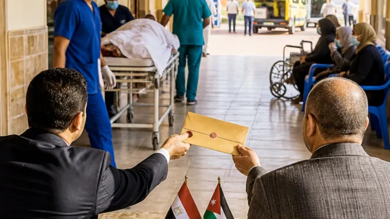 محافظ جنوب سيناء يؤكد تيسير إجراءات ضحايا حادث أتوبيس نويبع ويُسلّم رسائل دعم للأردن
