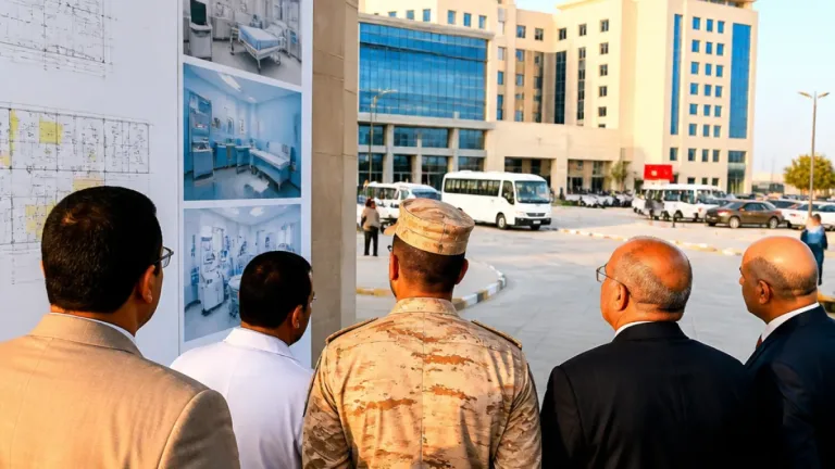 محافظ قنا يتفقد اللمسات الأخيرة لمستشفى قنا الجديدة قبل الافتتاح