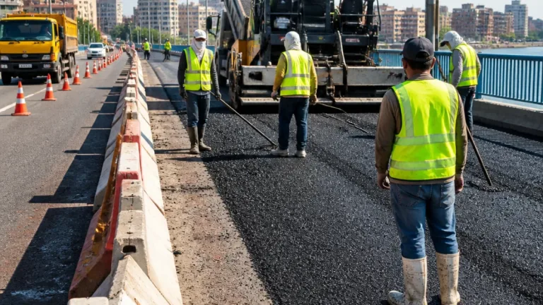 محافظ البحيرة تتابع أعمال صيانة ورفع كفاءة كوبري دمنهور العلوي وتُعلن موعد الافتتاح الجزئي