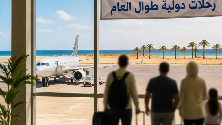 وزير الطيران يتفقد مطار مرسى مطروح ويؤكد أهمية تشغيل رحلات على مدار العام